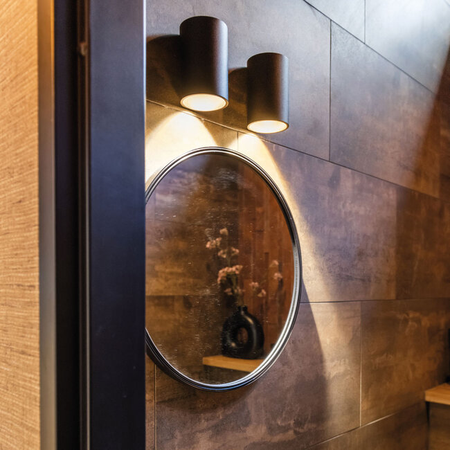 Artdelight Wandlamp Brody 1 - Zwart