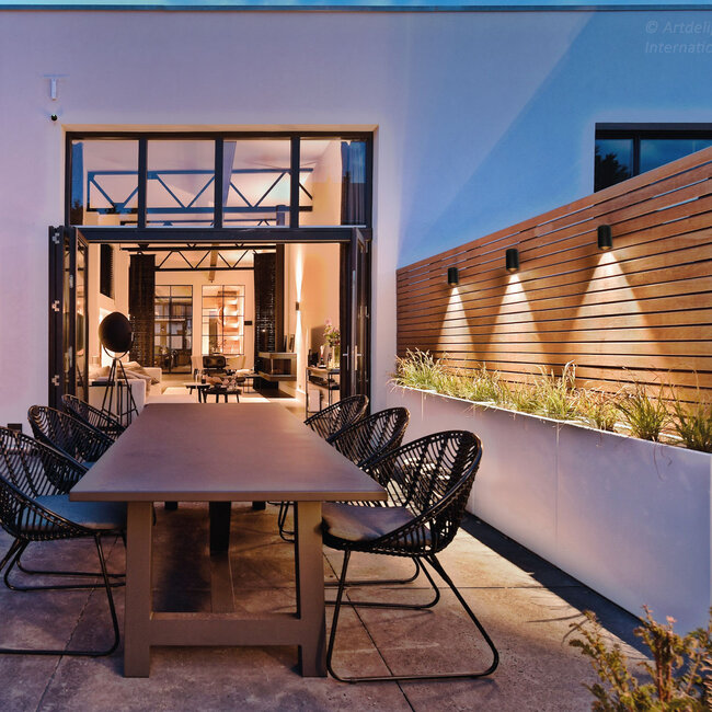 Artdelight Wandlamp Brody 1 - Zwart