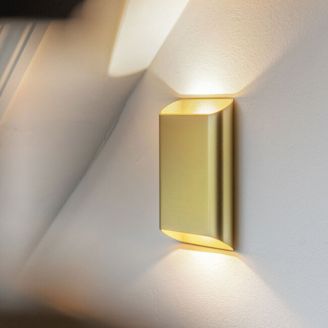 Artdelight Wandlamp Diaz L - Goud