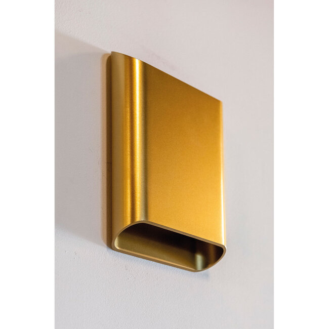 Artdelight Wandlamp Diaz S - Warm Goud