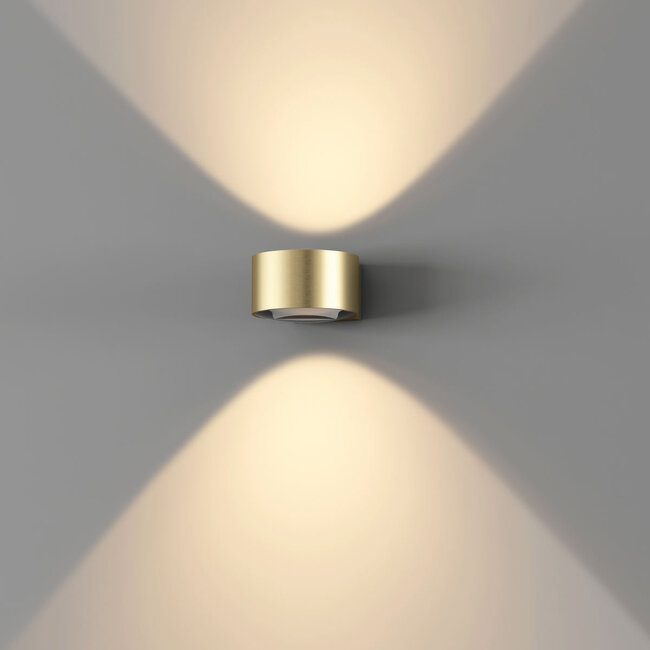 Artdelight Wandlamp Hudson - Goud