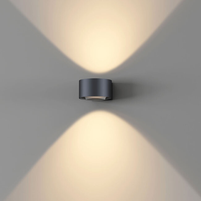 Artdelight Wandlamp Hudson - Zwart