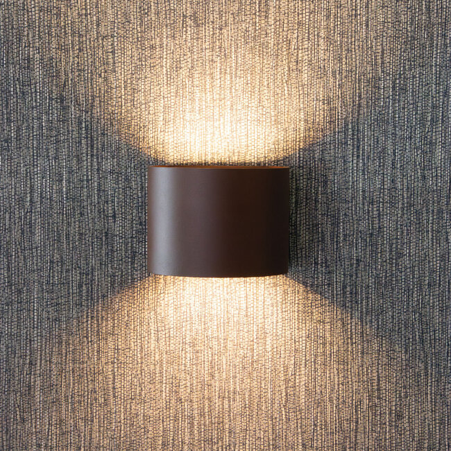 HELDR! Wandlamp Mason - Roestbruin