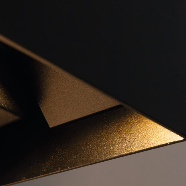 HELDR! Wandlamp Fitton - Zwart