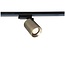 Artdelight 1-fase Railsysteem Megano 2m set (middenvoeding) - Zwart/Antiek Brons