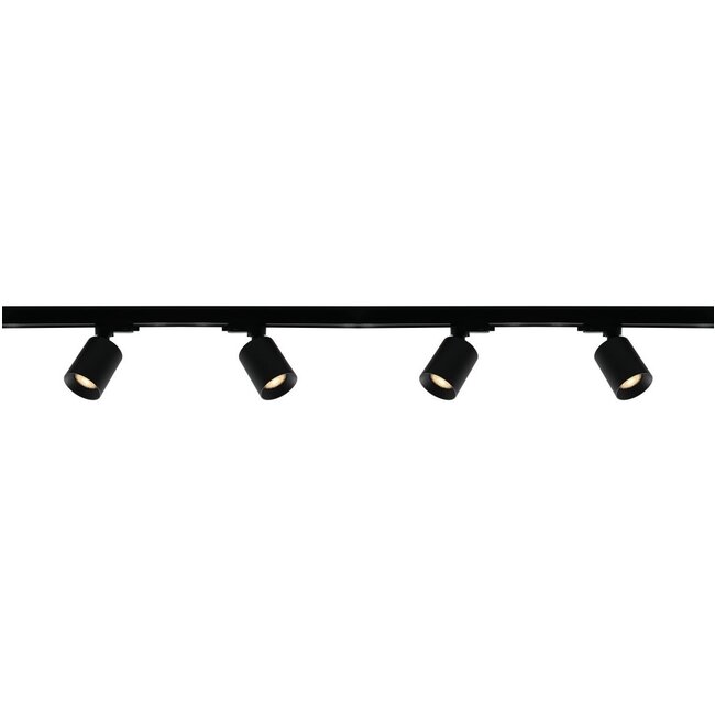 Artdelight 1-fase Railsysteem Megano 2m set (middenvoeding) - Zwart