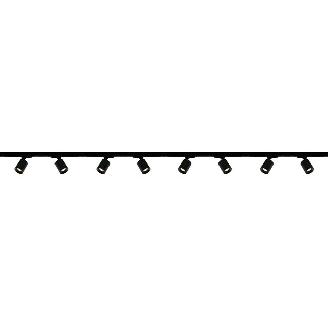 Artdelight 1-fase Railsysteem Megano 4m set (middenvoeding) - Zwart