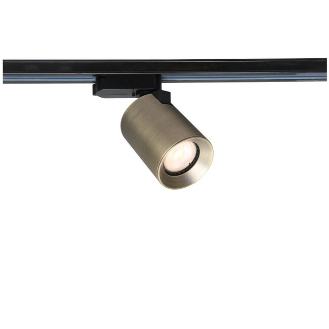 Artdelight 3-fase Railsysteem Megano 2m set (middenvoeding) - Zwart/Antiek Brons