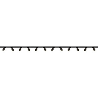 Artdelight 3-fase Railsysteem Megano 6m set (middenvoeding) - Zwart/Metallic Brons
