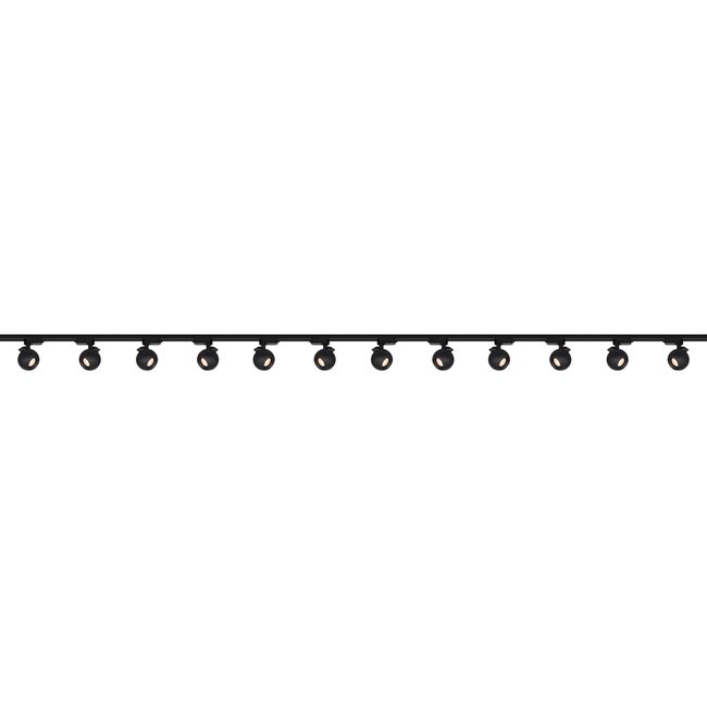 Artdelight 3-fase Railsysteem Bolero 6m set (middenvoeding) - Zwart