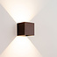 HELDR! Wandlamp Fitton - Roestbruin