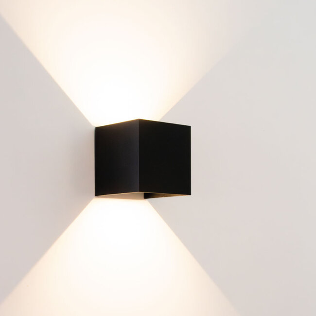 HELDR! Wandlamp Fitton - Zwart