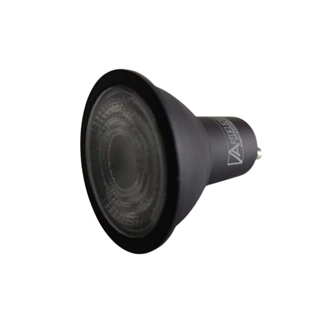 Artdelight GU10 Led Zwart 7W 2700K 520lm