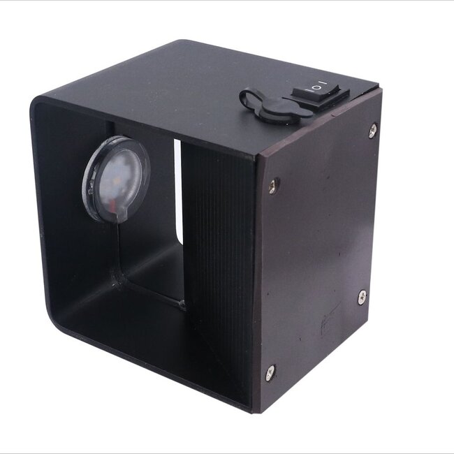 HELDR! Wandlamp Accu Oplaadbaar - Zwart