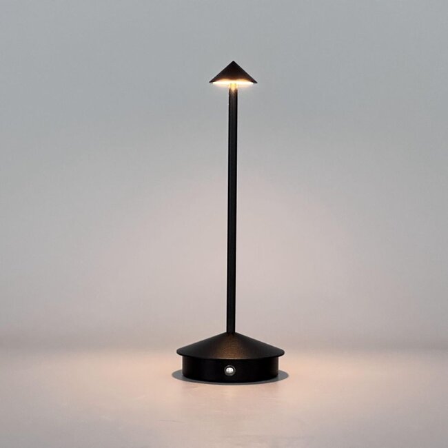 HELDR! Tafellamp Spear Oplaadbaar - Zwart