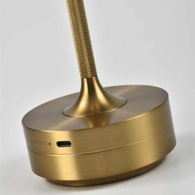 HELDR! Tafellamp Dubai Oplaadbaar - Goud