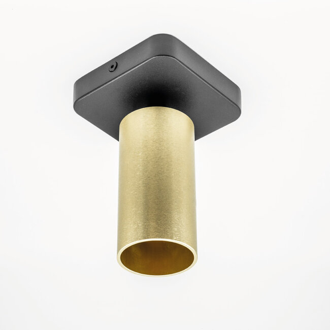 HELDR! Plafondlamp Ivy 1L - Zwart/Goud