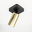 HELDR! Plafondlamp Ivy 1L - Zwart/Goud