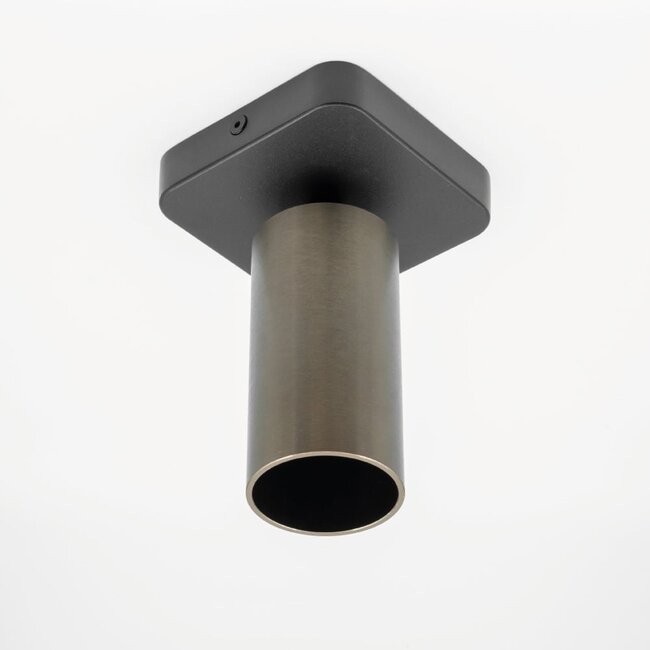 HELDR! Plafondlamp Ivy 1L - Zwart/Gun Metal