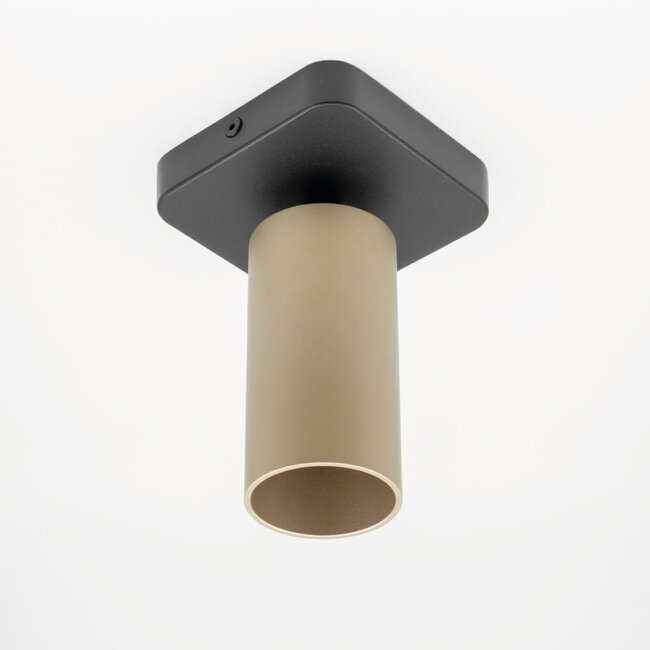 HELDR! Plafondlamp Ivy 1L - Zwart/Champagne