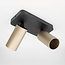 HELDR! Plafondlamp Ivy 2L - Zwart/Champagne