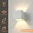 Artdelight Wandlamp Cube - Wit