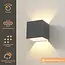 Artdelight Wandlamp Cube - Grafiet