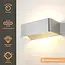Artdelight Wandlamp Mainz - Aluminium