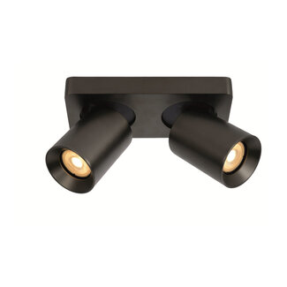 Artdelight Plafondlamp Megano 2L - Metallic Brons