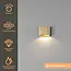 Artdelight Wandlamp Diaz 1L - Goud