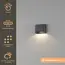 Artdelight Wandlamp Diaz 1L - Zwart