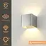 Artdelight Wandlamp Fulda - Aluminium