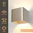 Artdelight Wandlamp Fulda - Champagne