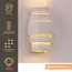 Artdelight Wandlamp Rolls - Wit/Goud