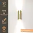 Artdelight Wandlamp Roulo 2 - Goud