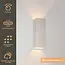 Artdelight Wandlamp Vegas 250 - Wit