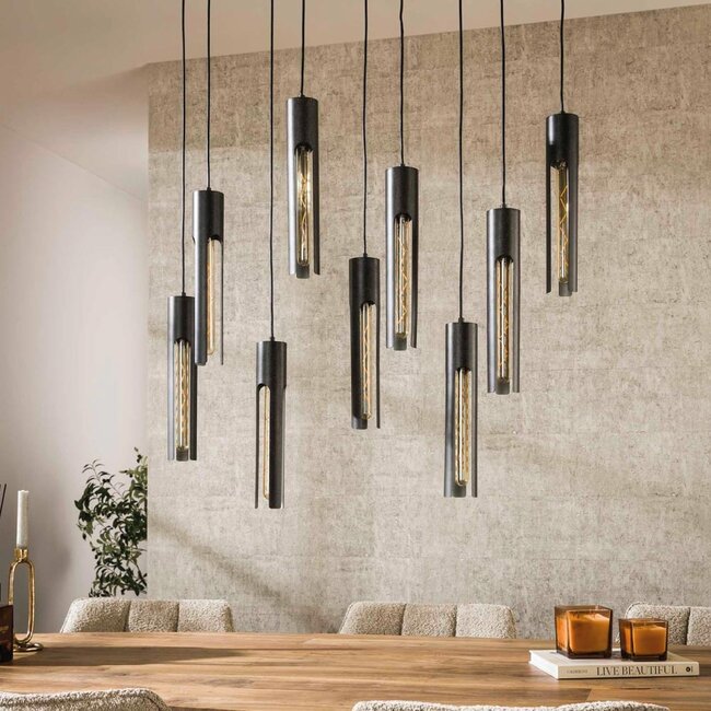 HELDR! Hanglamp Unico 9L - Zwart - Verpakkingschade