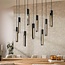 HELDR! Hanglamp Unico 9L - Zwart - Verpakkingschade