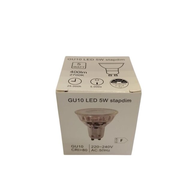 Artdelight GU10 Led 5W 2700K 400lm - 3-stap-dim