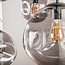HELDR! Hanglamp Siena 6L - Rookglas