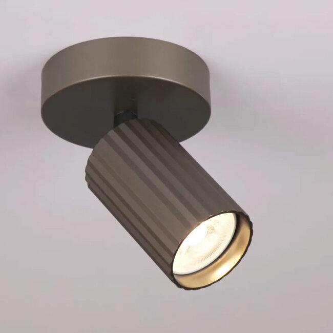 Lighting Collection Plafondlamp Anna 1L - Brons