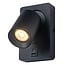 Artdelight Wandlamp Megano USB - Zwart