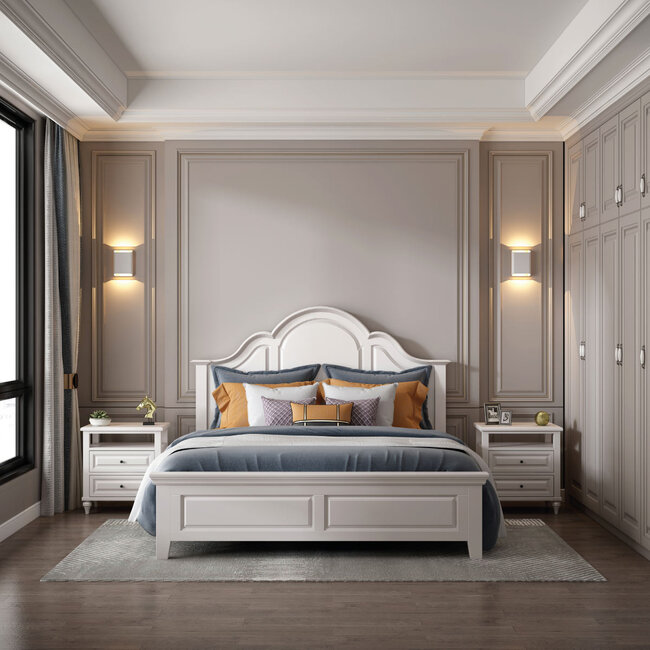 Artdelight Dali Wandlamp Diaz L - Wit