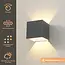 Artdelight Dali Wandlamp Cube - Grafiet