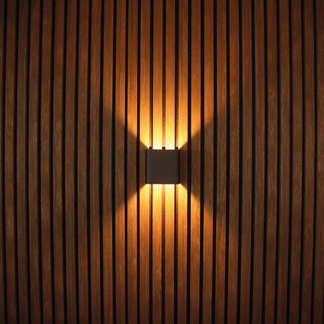 Artdelight Dali Wandlamp Fulda - Zwart