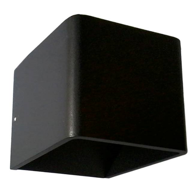 Artdelight Dali Wandlamp Fulda - Zwart - Dim To Warm