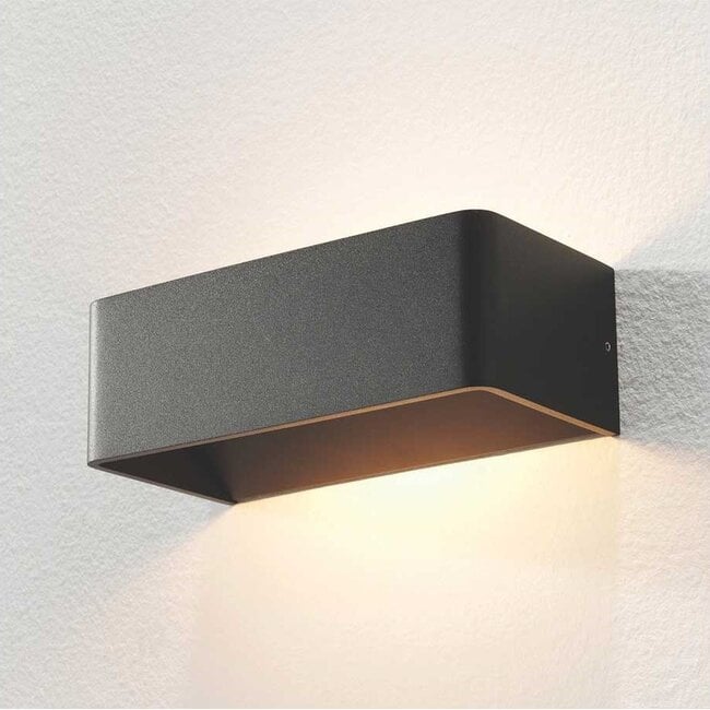 Artdelight Dali Wandlamp Mainz - Zwart