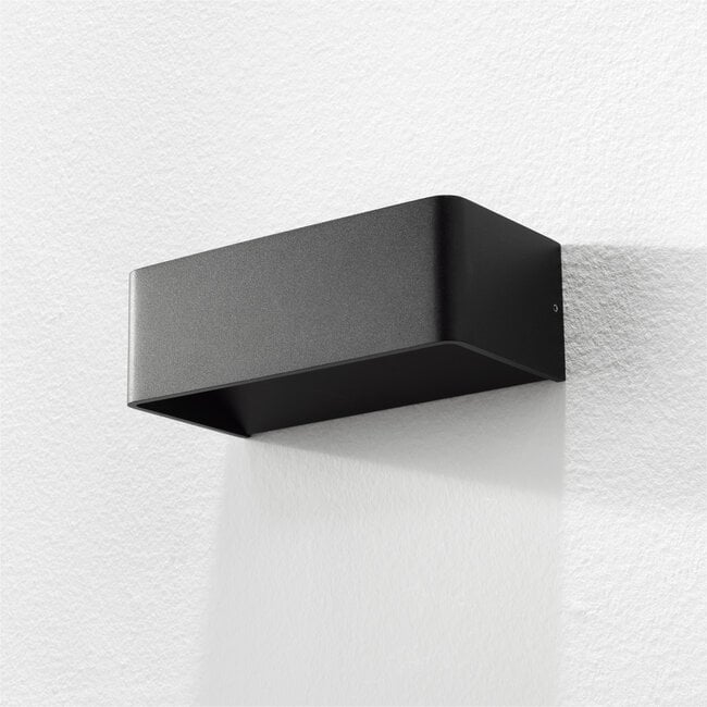 Artdelight Dali Wandlamp Mainz - Zwart