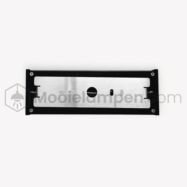 Artdelight Dali Wandlamp Mainz - Zwart/Mat Goud