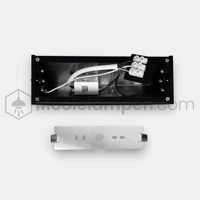 Artdelight Dali Wandlamp Mainz - Aluminium